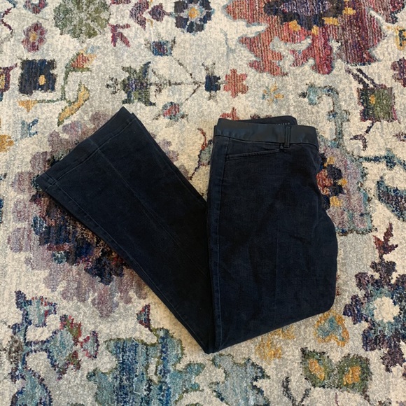 Limited black flare bootcut jeans denim size 10 - Picture 6 of 14